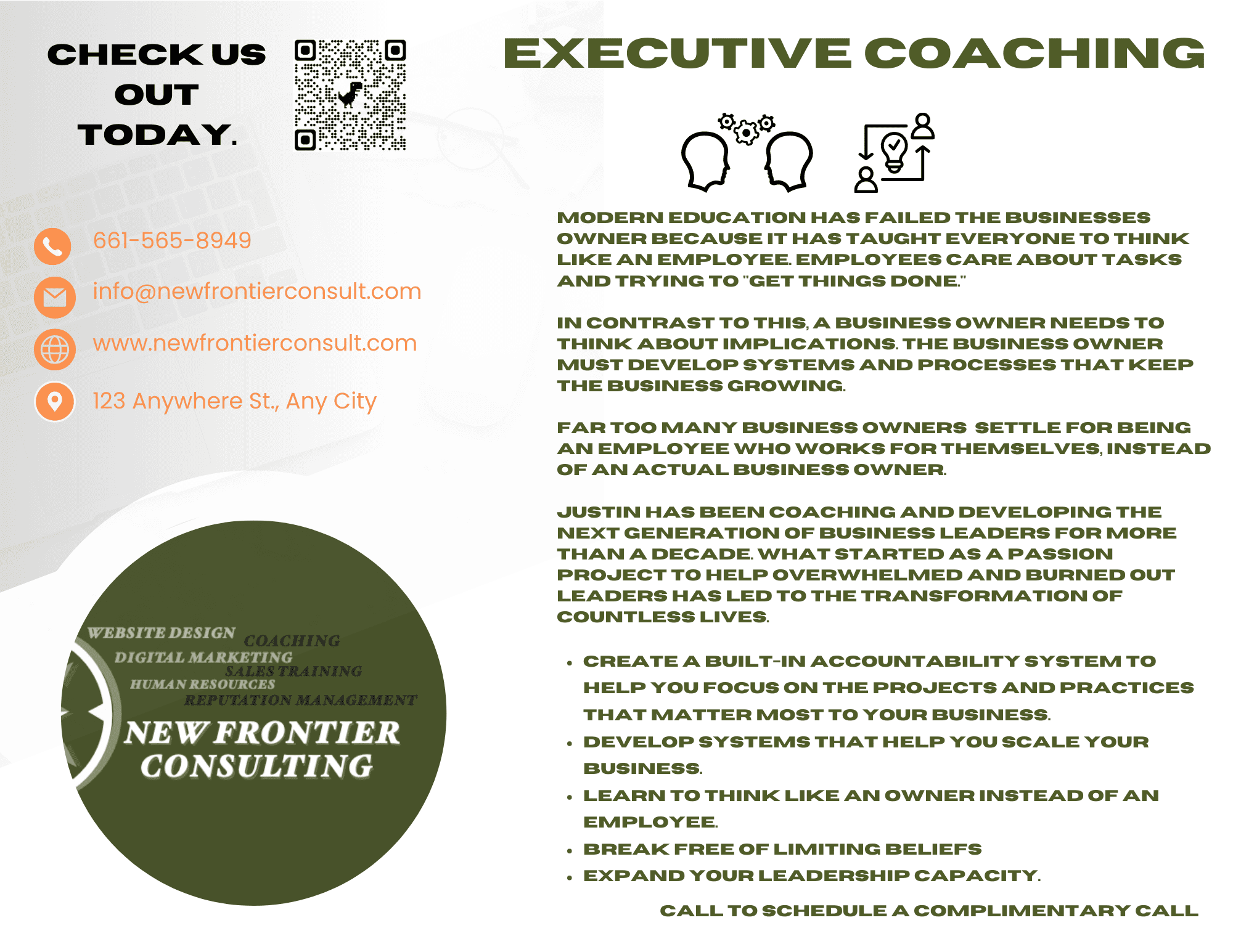 Executive Coaching Executive Coaching Overview Product Information Image